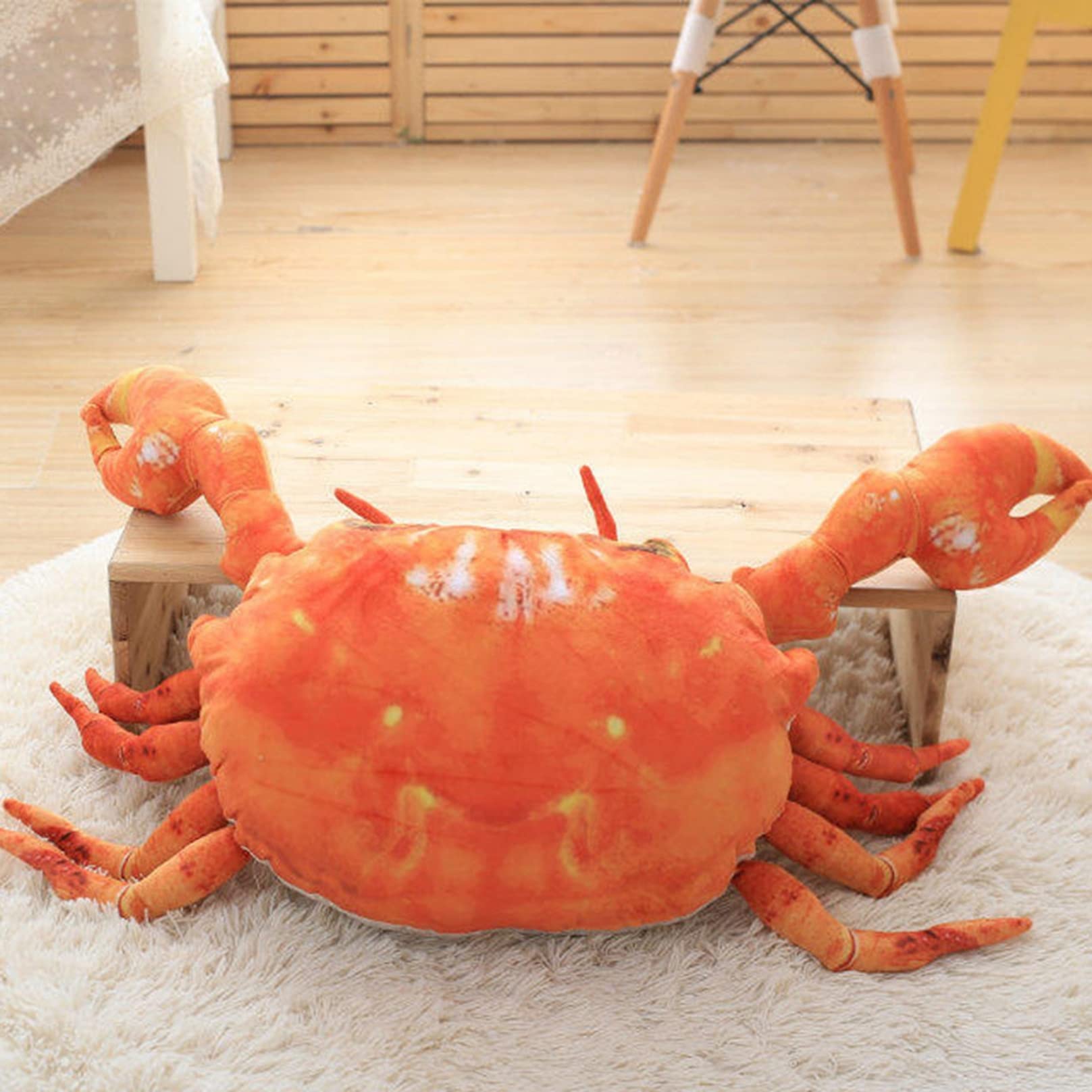 Amazon.co.jp: SAEYZ 蟹 抱き枕 リアル カニ 大きい 90*65cm おもちゃ